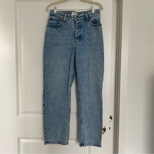 Abercrombie curve love high rise dad Jean